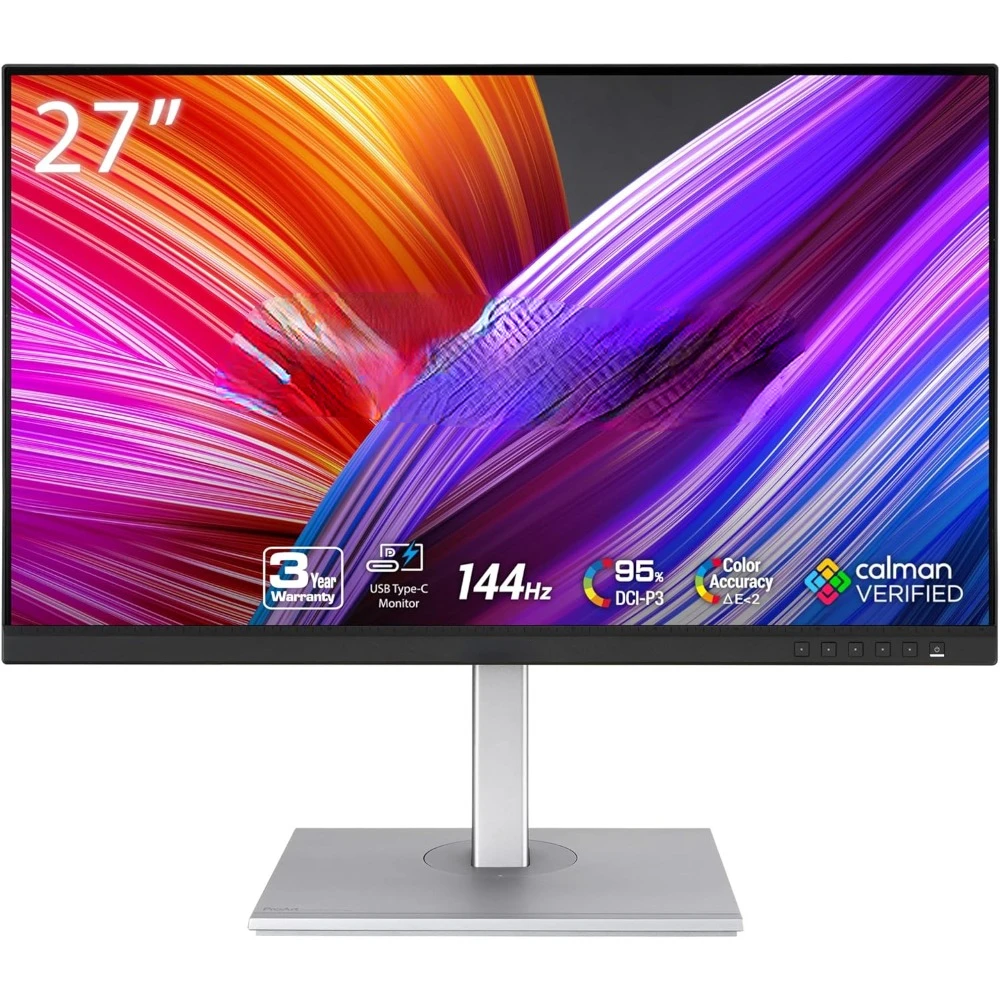 

ProArt Display 27” 1440P Professional Monitor (PA278CGV) - IPS, QHD (2560 x 1440), 144Hz