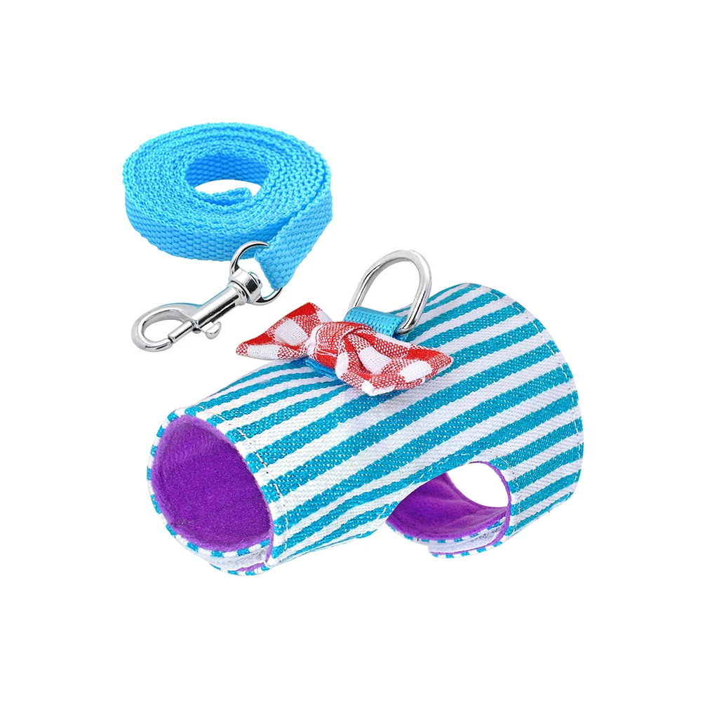 

Leash Small Soft Small Harness Lightweight Hamster Pet Harness With Leash Pet Supplies Bunny Accessories Dog Collar