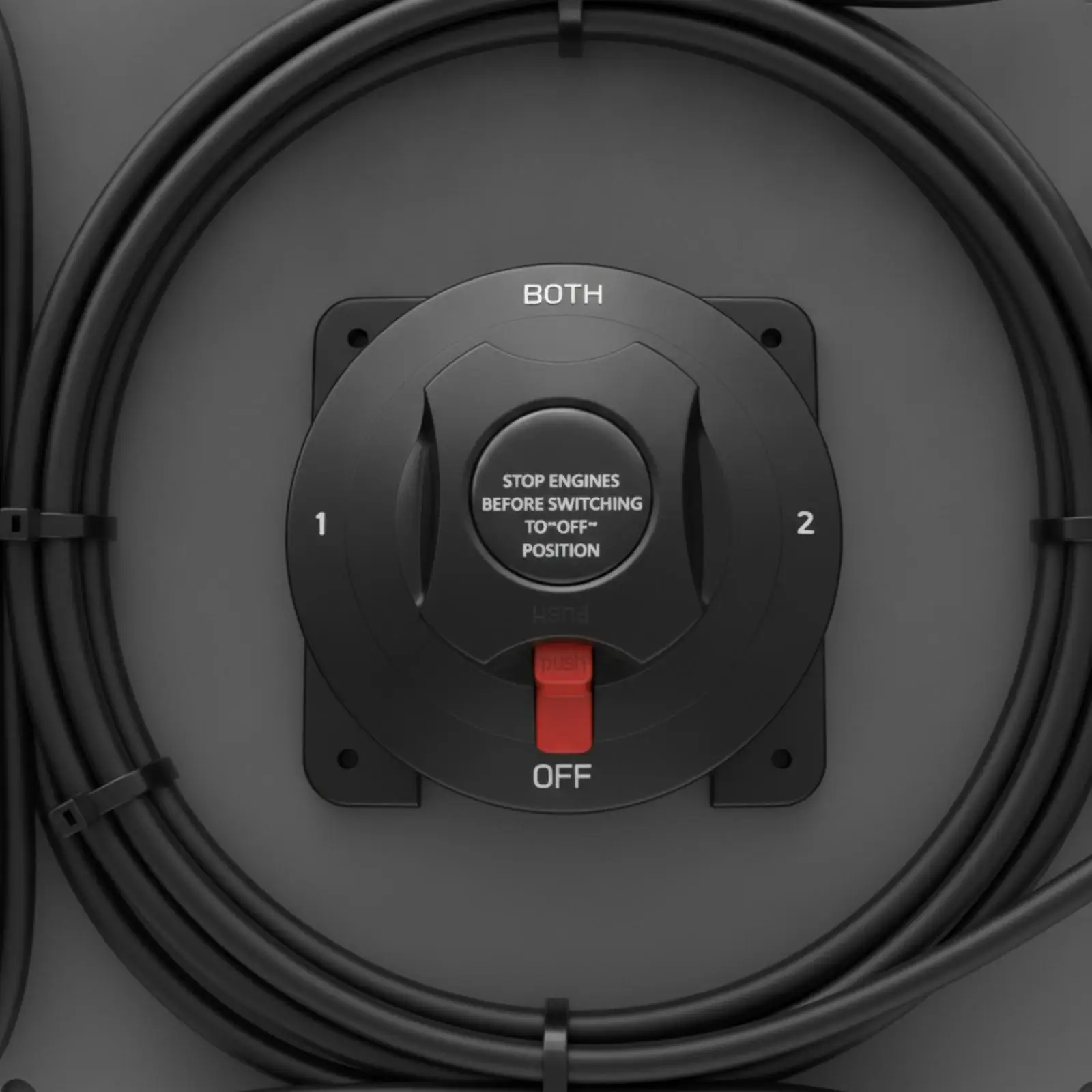 Master Battery Cut Off Switch for DC Power Systems Rotary Disconnect for Car Truck Boat RV Yacht