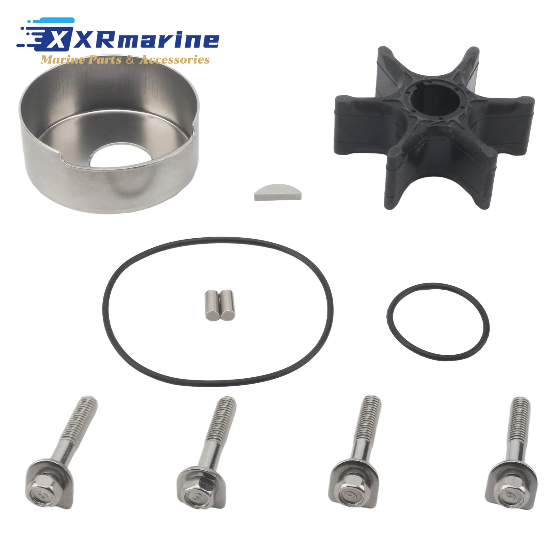 

Fits for Yamaha 200 To 300 HP Boat Outboard Motors Water Pump Impeller Service Parts Kit Sierra 18-3474 18-3516 18-3515
