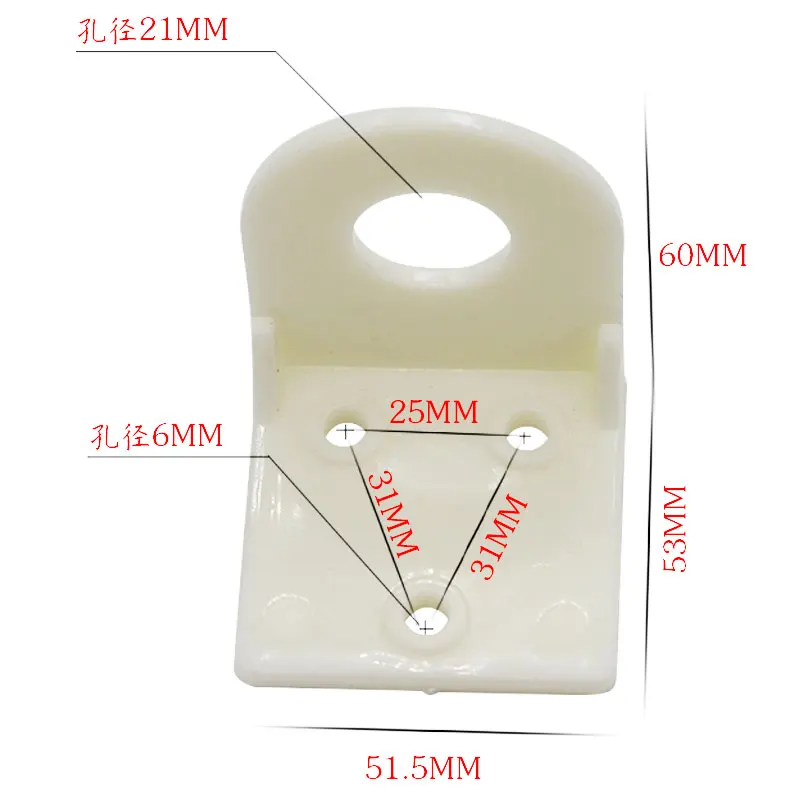 4つの穴のある厚いプラスチック製の蛇口フック,20mmの穴,水の浄化,壁ブラケット,固定ベースハンガー