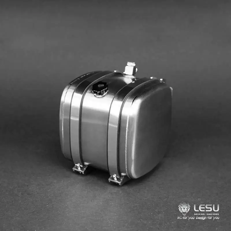 Fuel tank LESU 1/14 truck hydraulic oil tank G-6139 tractor simulation tank mud truck model accessories