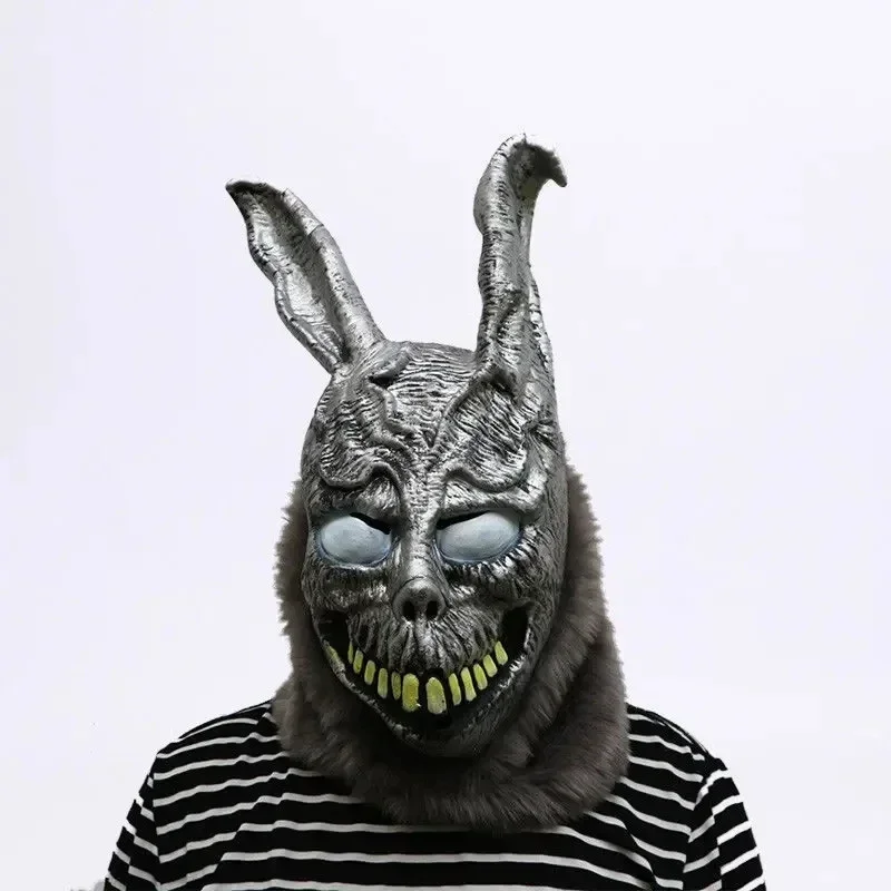 

Movie Donnie Darko Frank Evil Rabbit Tops Cosplay Mask Halloween Party Props Latex Full Face Mask