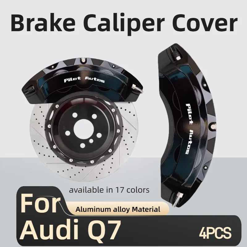 

For Audi Q7 Car Brake Caliper Cover For Audi Q7 e-tron 2.0/35/45/50/55/60 TFSI e 3.0 3.6 4.2 6.0 V12 TDI FSI 2.0T 3.0T 6.0T 4.2L