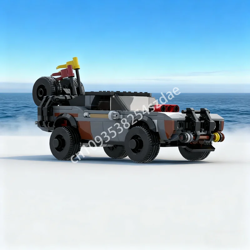 

399pcs MOC Crosscamaro Mad Max City Champions Model Building Blocks Toy Construction DIY Christmas Gifts Creative Brick Kids