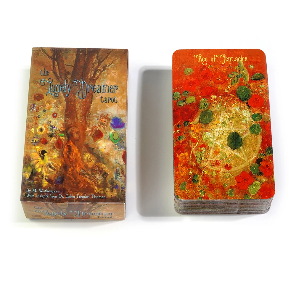 2023 The Lonely Dreamer Tarot Cards Divination Newest Versions Edition Oracle Board Playing INK Table Game For Party