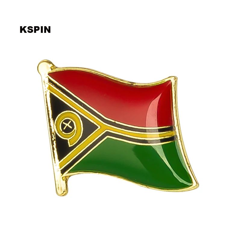 Vanuatu Flagge Abzeichen Pin Anstecknadel Abzeichen für Rucksack