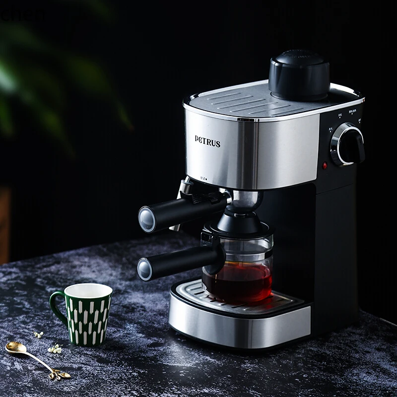 HXL coffee machine PE3180 household small pot steam automatic coffee milk foam machine