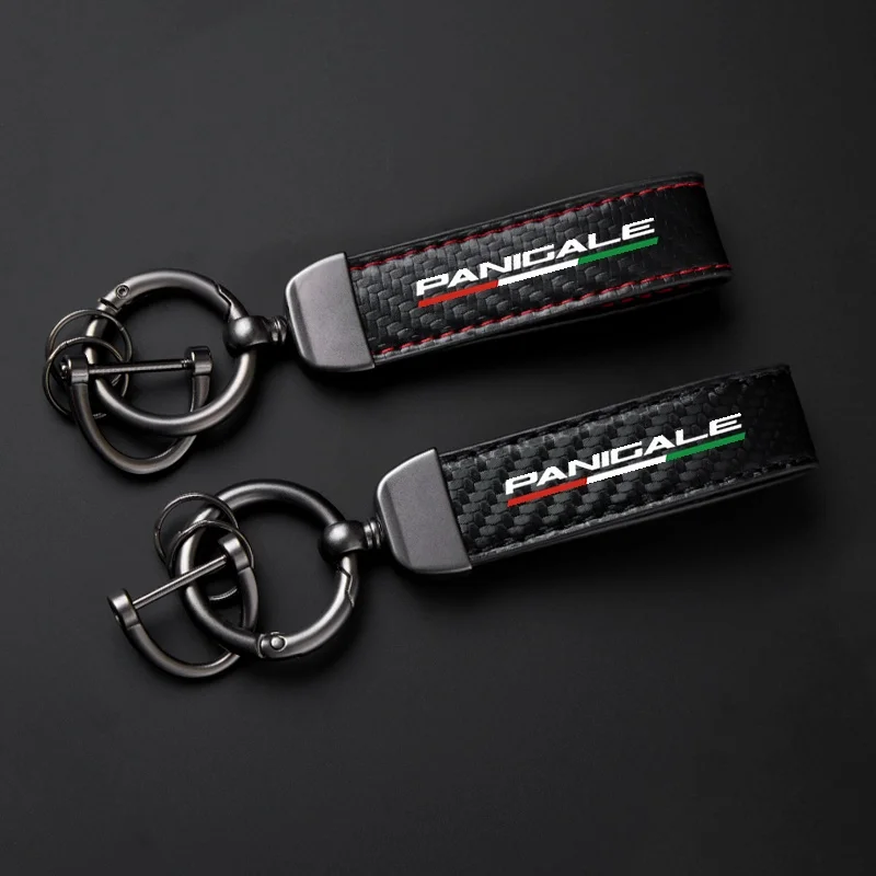 Keyrings For Ducati PANIGALE 959 1299 1199 899 S R G V4 KN Key Ring Keys Strap Keychain Men Women Car Personality Motorcycle