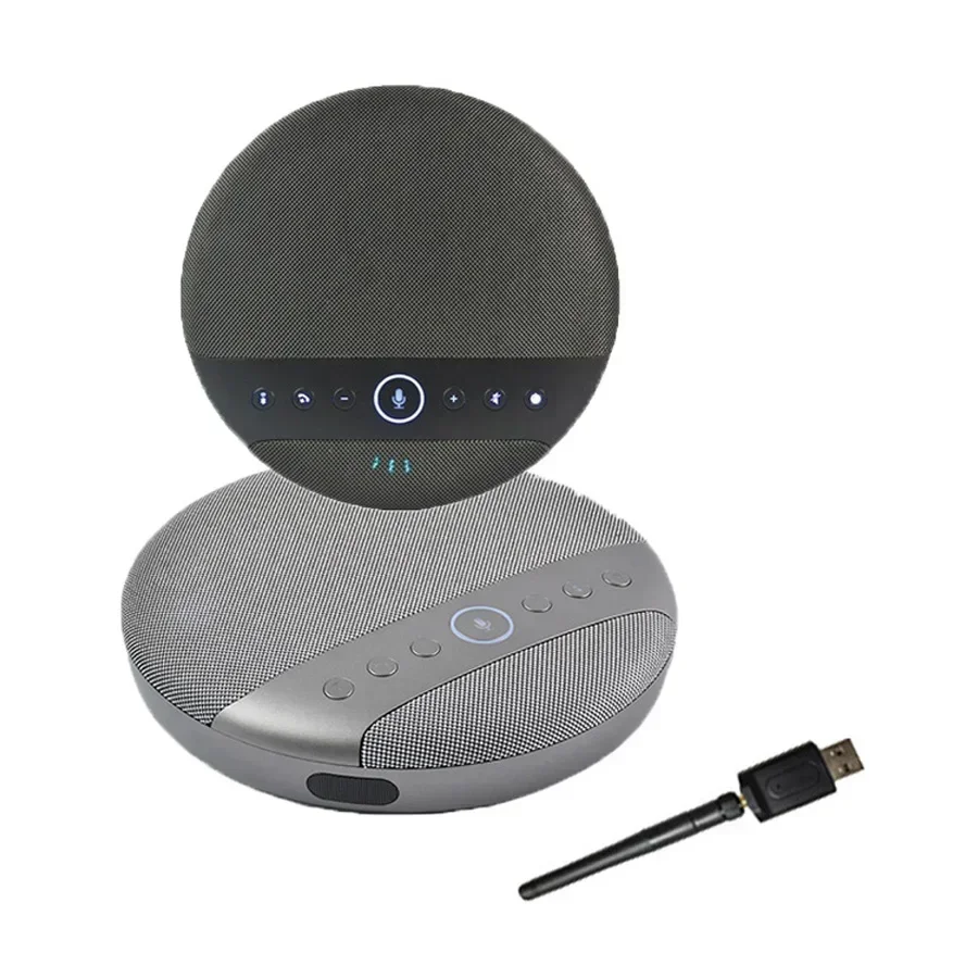 High sensitivity noise reduction electret capacitor with switch driven desktop cascaded omnidirectional capacitive microphone