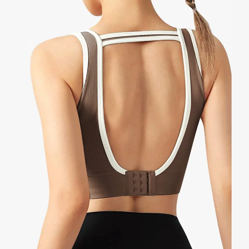 

Aiithuug Спортивный бюстгальтер с открытой спиной Спортивные бюстгальтеры с открытой спиной Бюстгальтеры для тренировок Бюстгальтер для спортзала Бюстгальтер для фитнеса и йоги Укороченные тренировки