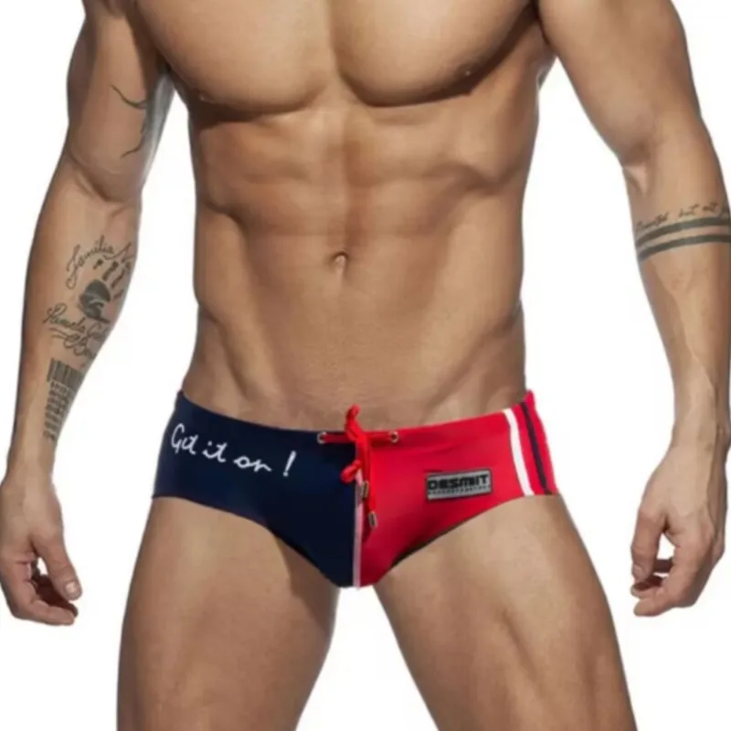 Hawaii Swimwear Mens Swim Briefs Sexy Bikini Swimming Trunks For Men Bathing Suit Summer Men's Beach Shorts Panties Zwembroek