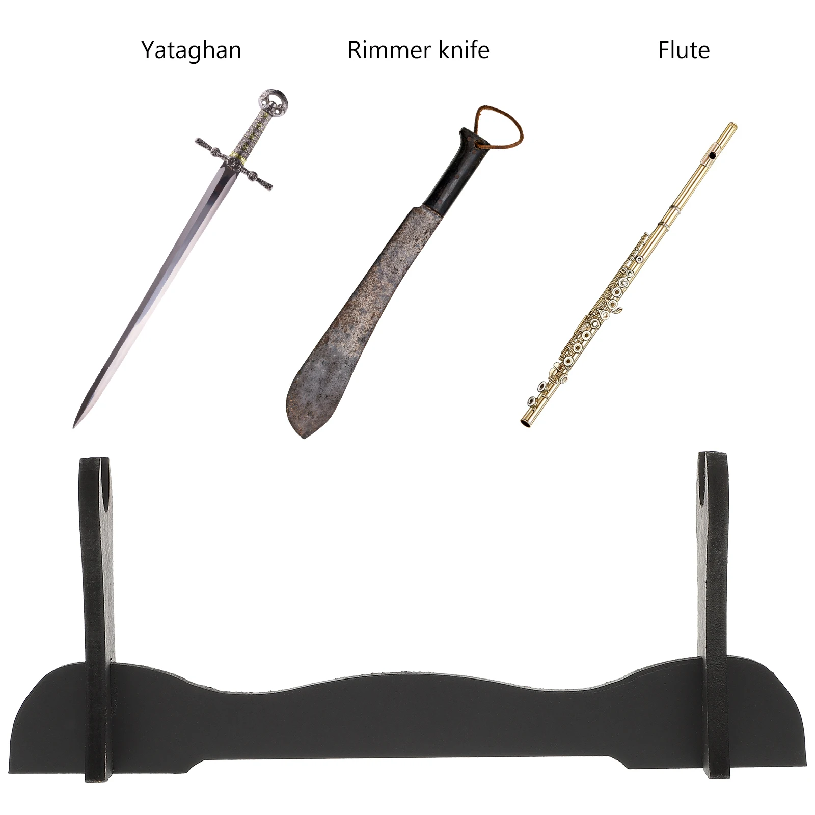 

2pcs Sword Stand Desktop Storage Holder For Wand Display Stand Durable Wear-Resistant Creative Home Decoration