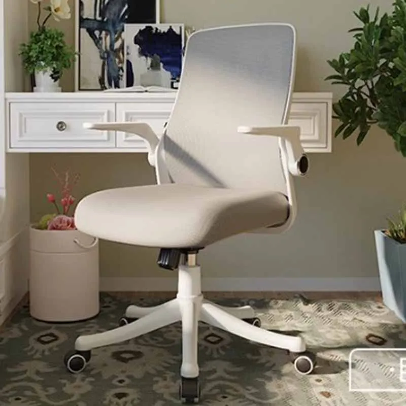 

Cheap Executive Office Chair Normal Back Rest Nordic Kawaii Lazy Office Chairs Comfy White Modern Sillas De Oficina Furniture