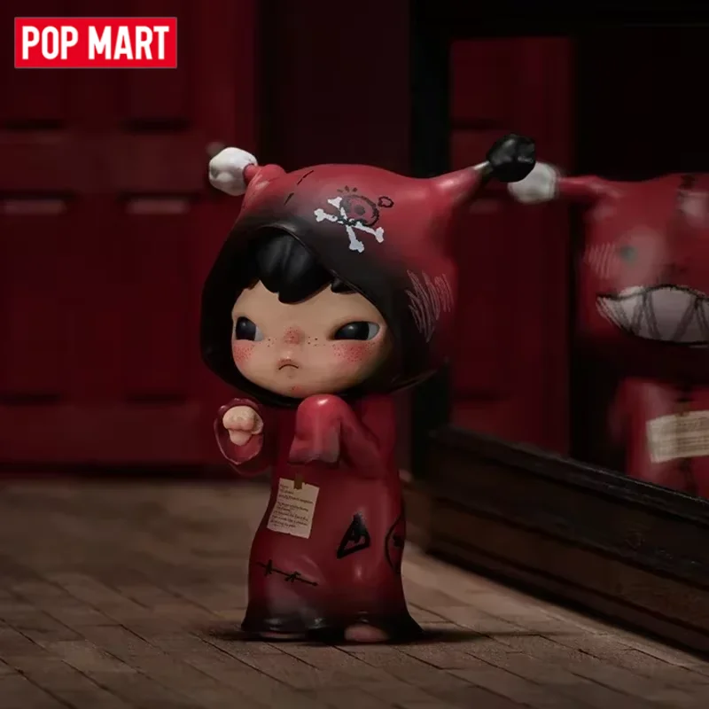 

POP MART Hirono Echo Series: Сюрприз-бокс, Настольный Декор, Коллекционные Фигурки, Аниме-Модели, Подарок для Девочек