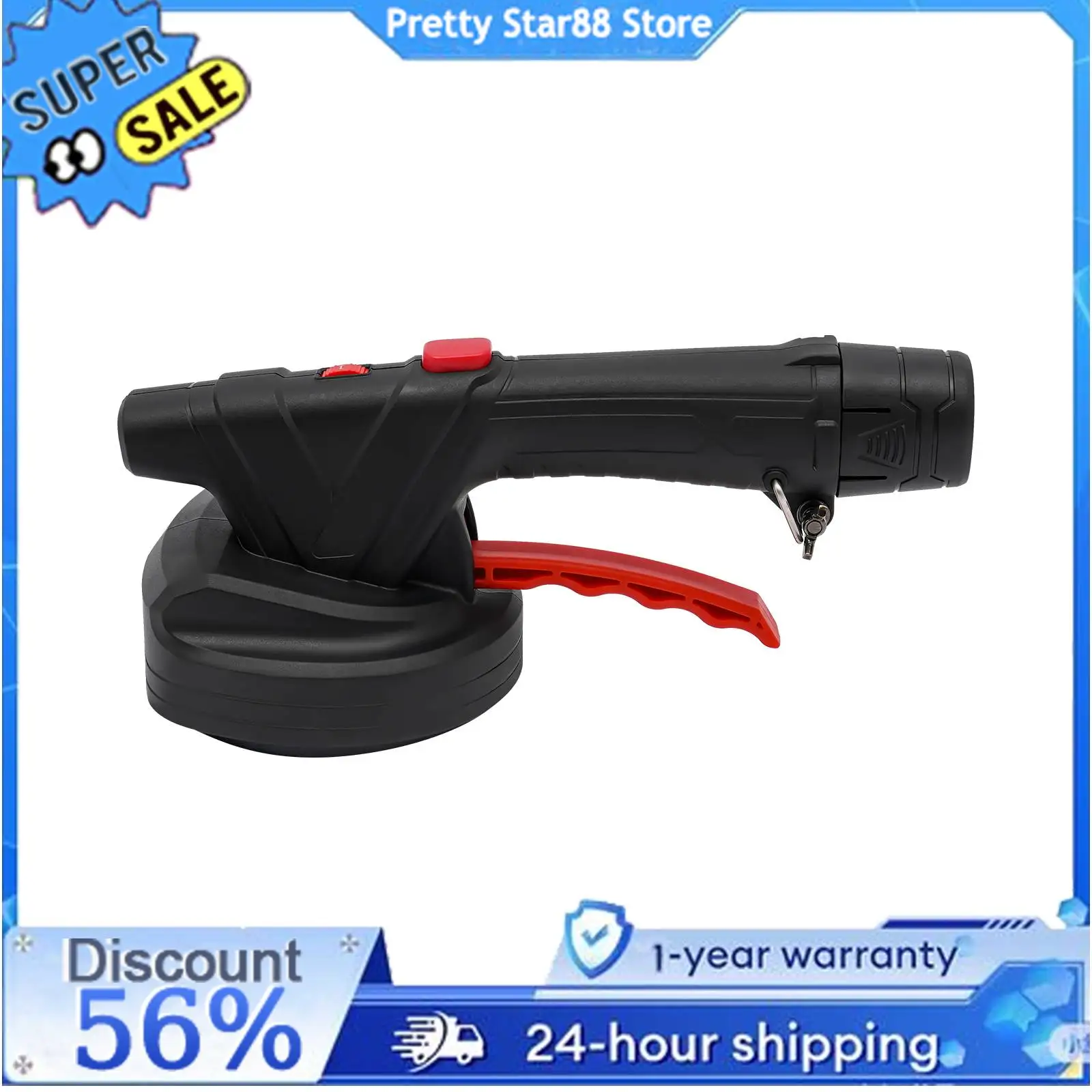 Tiling Machine Cordless Tile Tiler Anti-slip Handheld Tiles Leveling Tool 6 Speeds Adjustable
