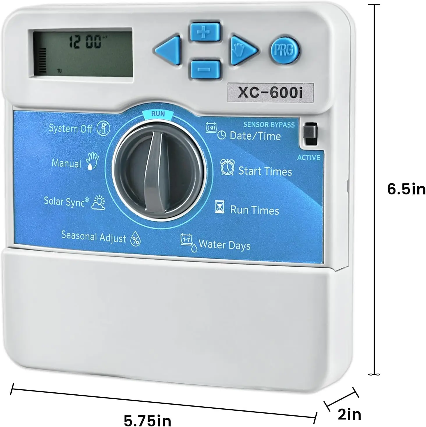 4 Zone Indoor Sprinkler Timer, Easy Program, No Wi-Fi Required