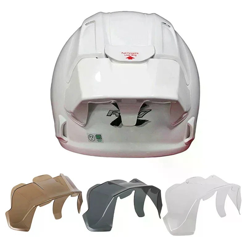 

1 Piece For RX7X RX-7X VZ-Ram RX7V RX7 Racing Helmet RX7X DF-X2 Spoiler Accessories Motorcycle Rear Trim Helmet Spoiler