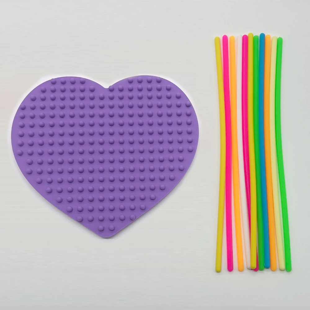 Sensory Activity Board for Kid Busy Board Motor Skills Montessori Toy Relaxing Stress Colored Silicone Rod Travel Toy Gift Boy