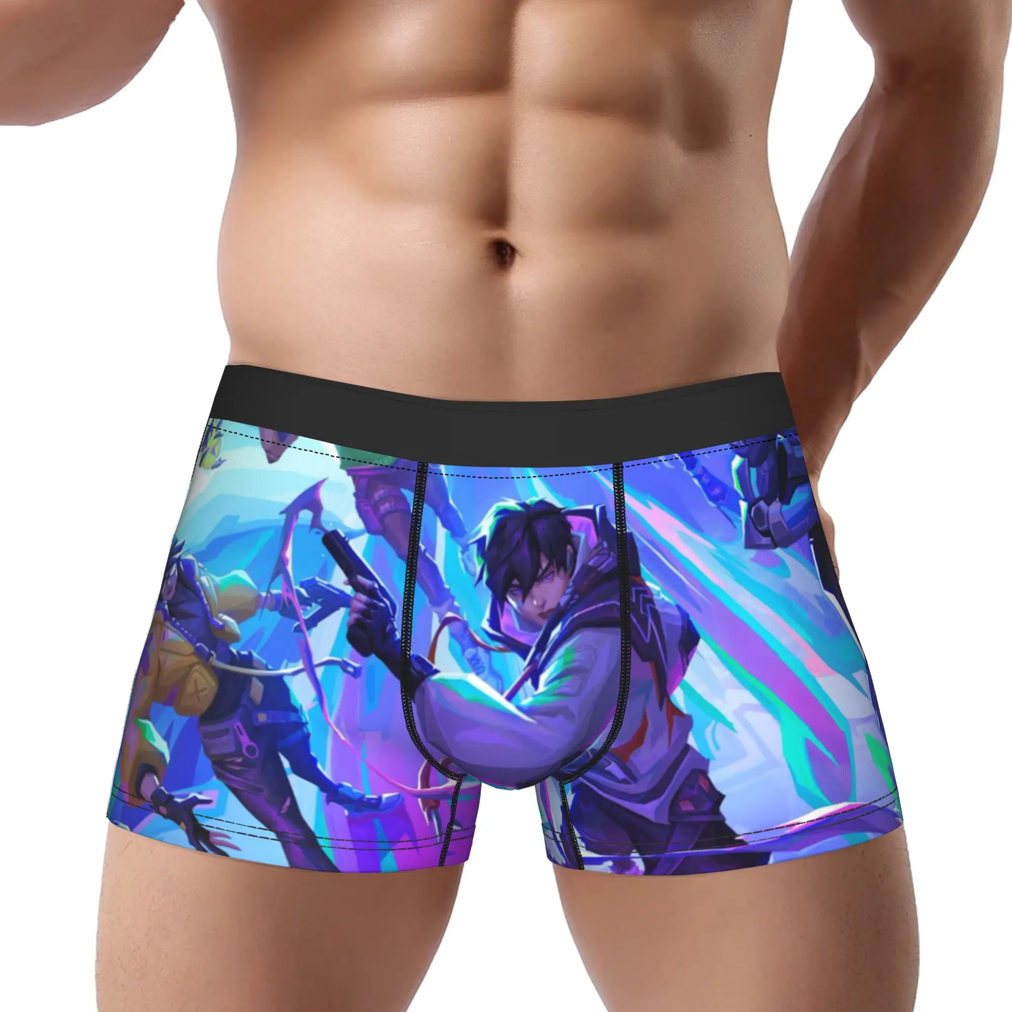 

VALORANT Underpants Homme Panties Man Underwear Comfortable Shorts Boxer Briefs