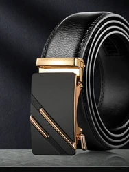 Youth Belt Brand Belt Men's Belt High Quality Men's Luxury Belt Men's Belt Male Buckle Metal Automatic Buckle