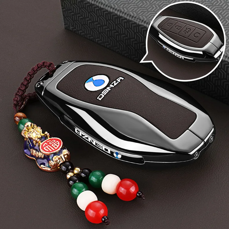 Autoschlüsselhülle für DENZA B5 B8 2025 2026 Schlüsselanhänger Smart Remote Schutzhülle Gehäuse Halter Zubehör – Detail 10