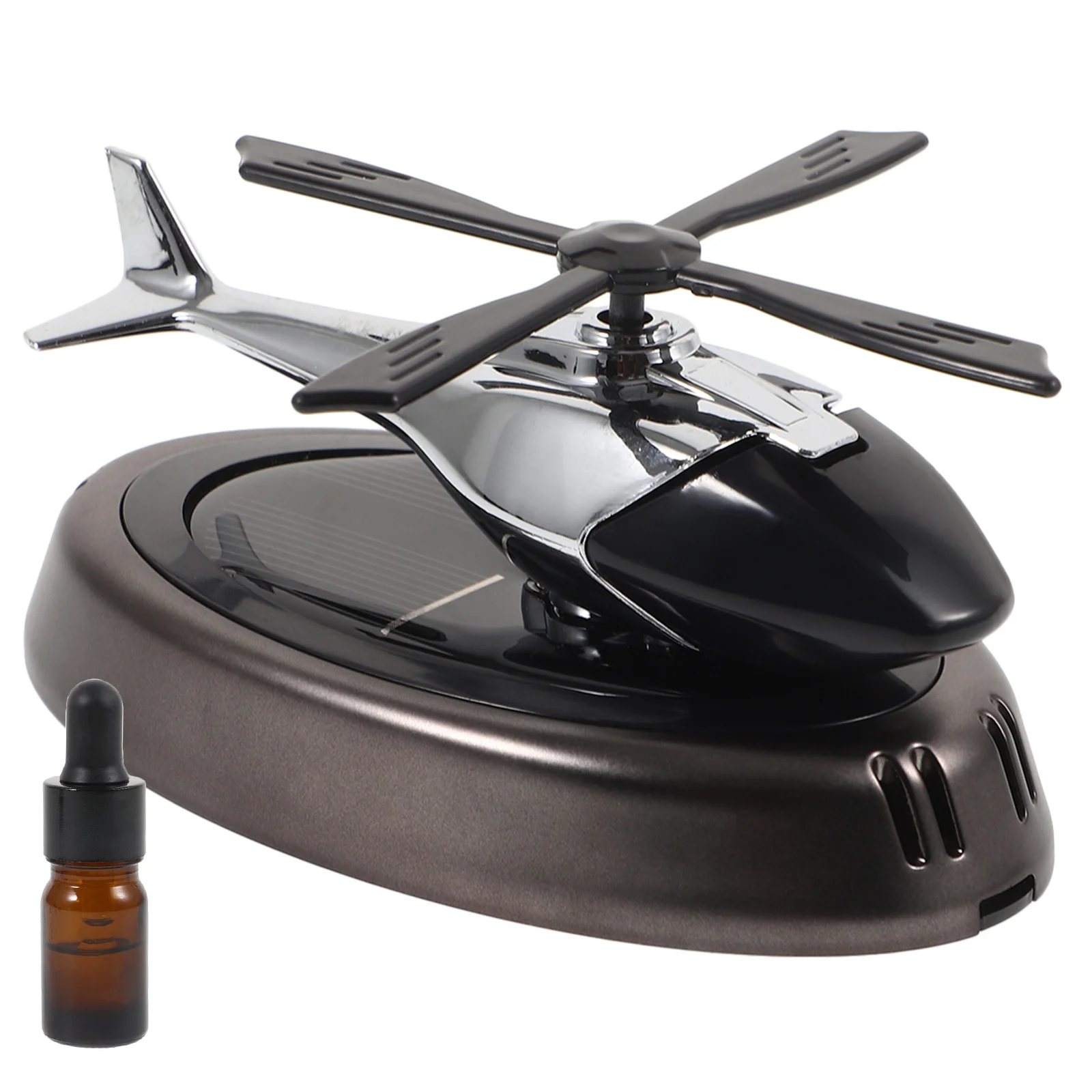 

Solar Powered Car Air Freshener Essential Oil Diffuser Portable Stylish Decor for All Car Interiors Portable Diffuser