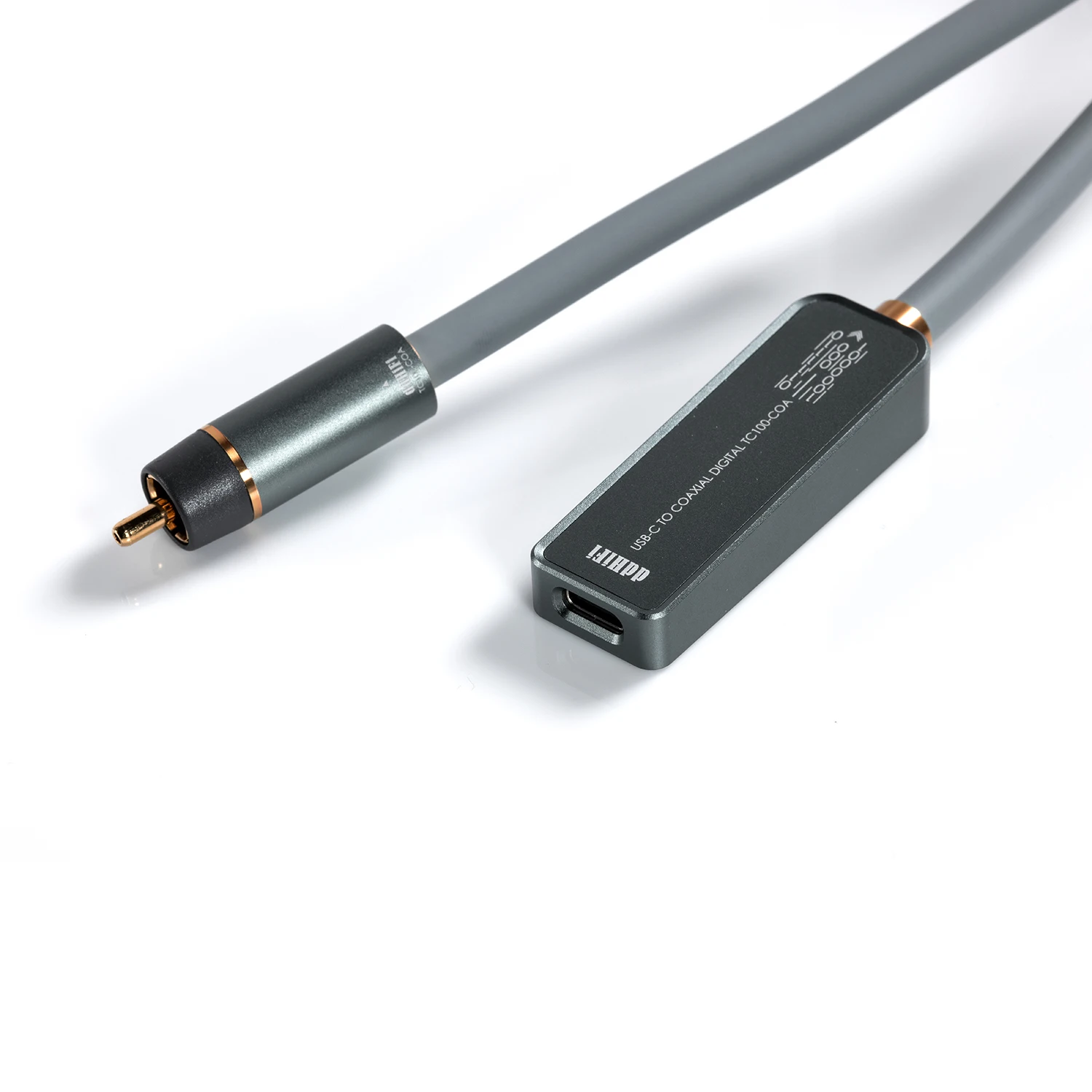 DD ddHiFi TC100-COA USB-C żeński na cyfrowy koncentryczny konwerter Audio RCA