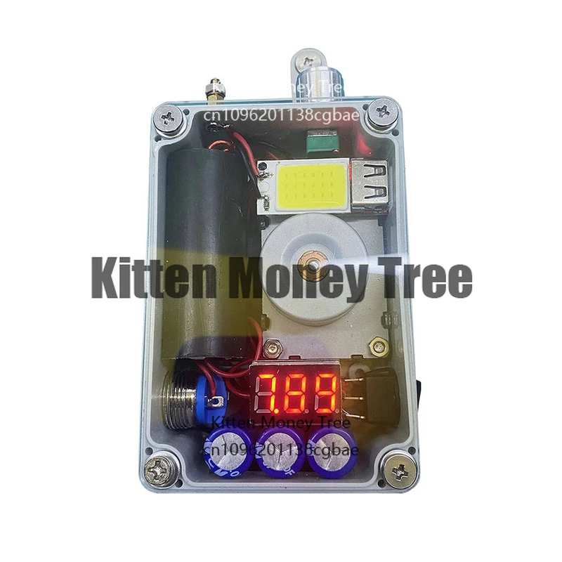 

Портативный ручной генератор с USB-зарядкой, акриловый, для самостоятельной сборки, снаряжение для кемпинга, аксессуары для активного отдыха, аварийный инструмент