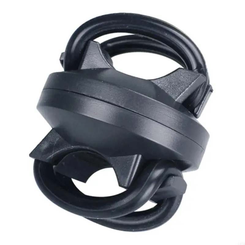 1/2pcs Bike Lamp Mount Strap 360° Rotating Grip Clip for LED