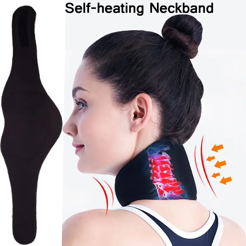 

Far Infrared Cervical Disc Therapy Massager Neck Relaxation Magnetic Neckband Neck Support Neck Care Collar Self-heating Pad