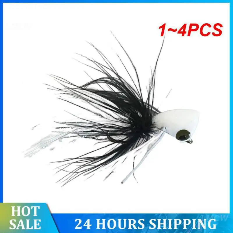 1~4PCS Artificial Bait Strong Penetrating Power Durable Versatile Fly Hook For Every Fishing Style Fish Hook Fishing Supplies