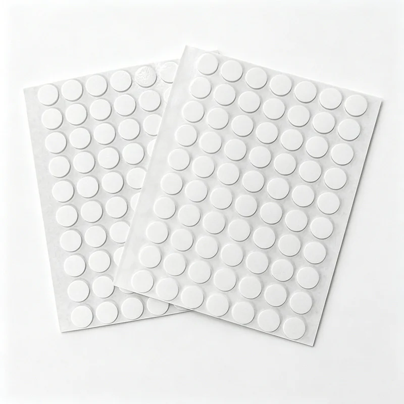 500/5000Pcs Round Acrylic Double-Sided Tape High Viscosity Traceless Nano Adhesive Dots Sticker Classroom Crafts Decoration
