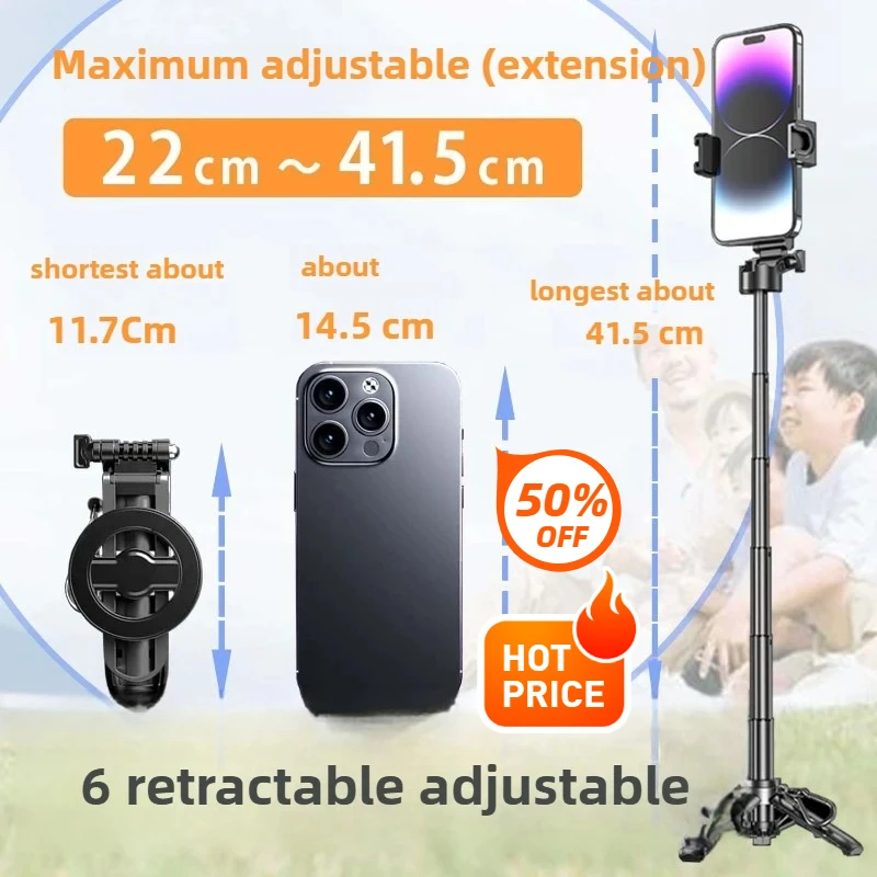 

Магнитная селфи-палка, многофункциональный держатель для смартфона, магнитный держатель для смартфона, подходит для Huawei, Xiaomi, Samsung