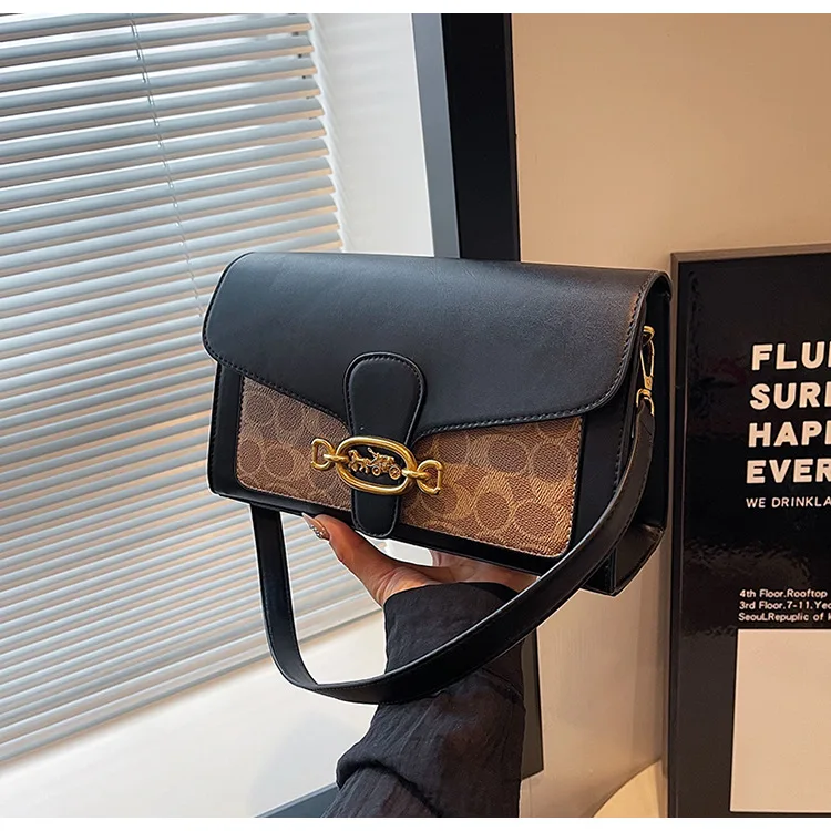 

2025 г. Горячий продавать! Женская легкая роскошная сумка - новинка 2025 года, нишевая сумка через плечо, универсальная