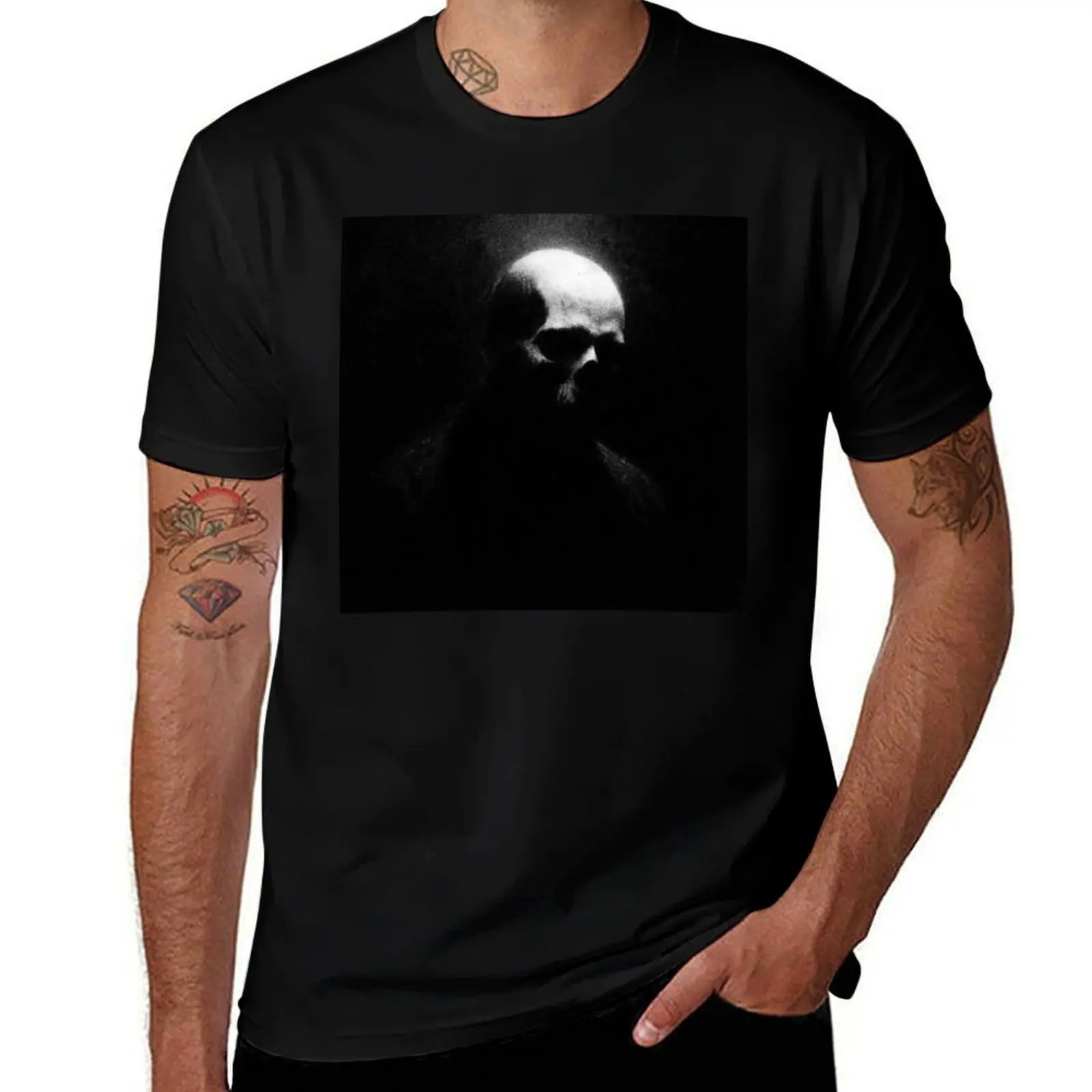 

Shadow of Mortality T-Shirt croswit shirt man tops sweat oversizeds men workout shirt