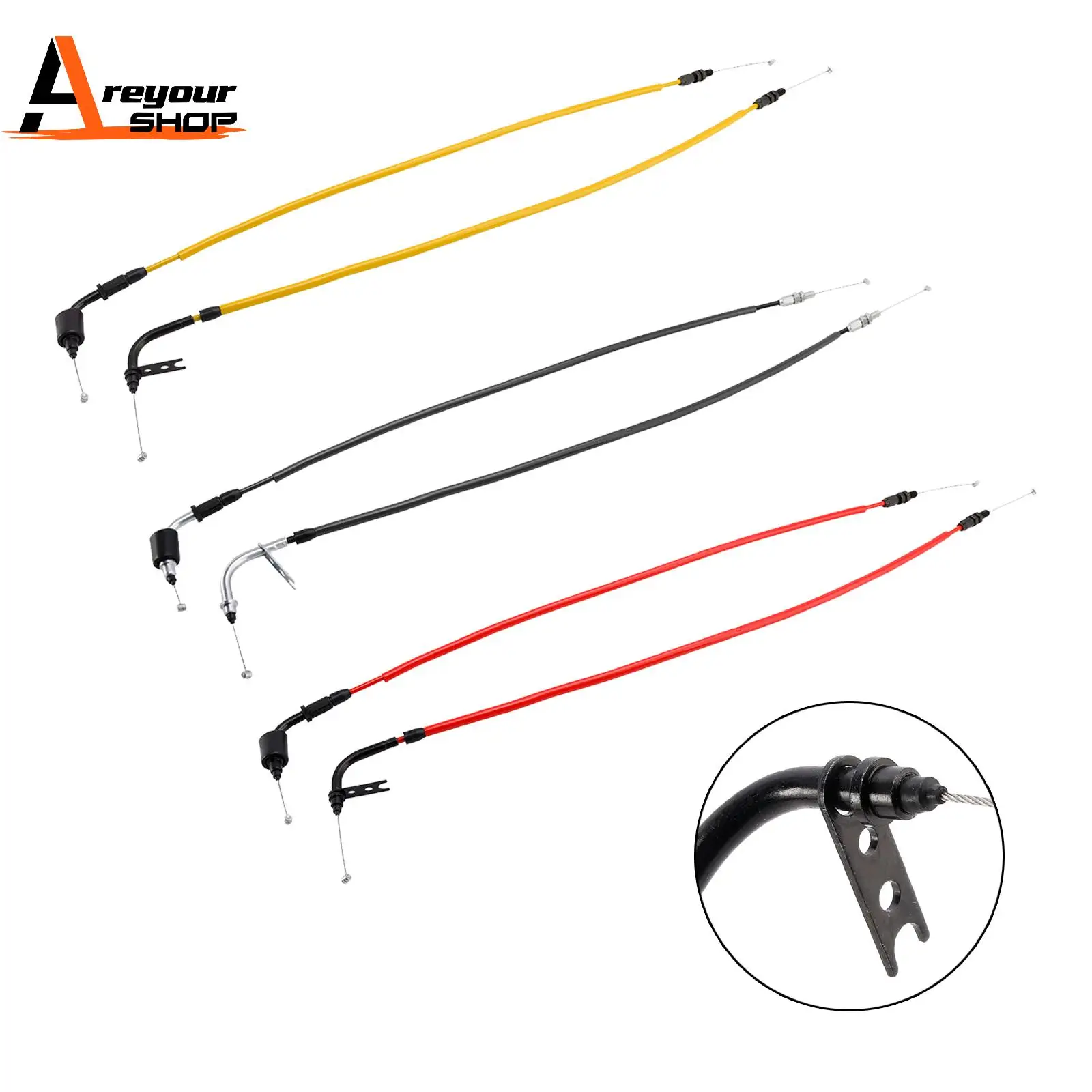 

Трос дроссельной заслонки для Suzuki GSXR1000 2009-2016 гг.