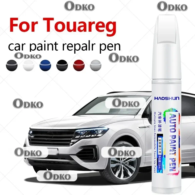 

For Volkswagen Touareg 2002-2025 7P 7L CR Paint Repair Brush Touch Up Scratch Remover DIY Auto Accessories Black White Gray Blue