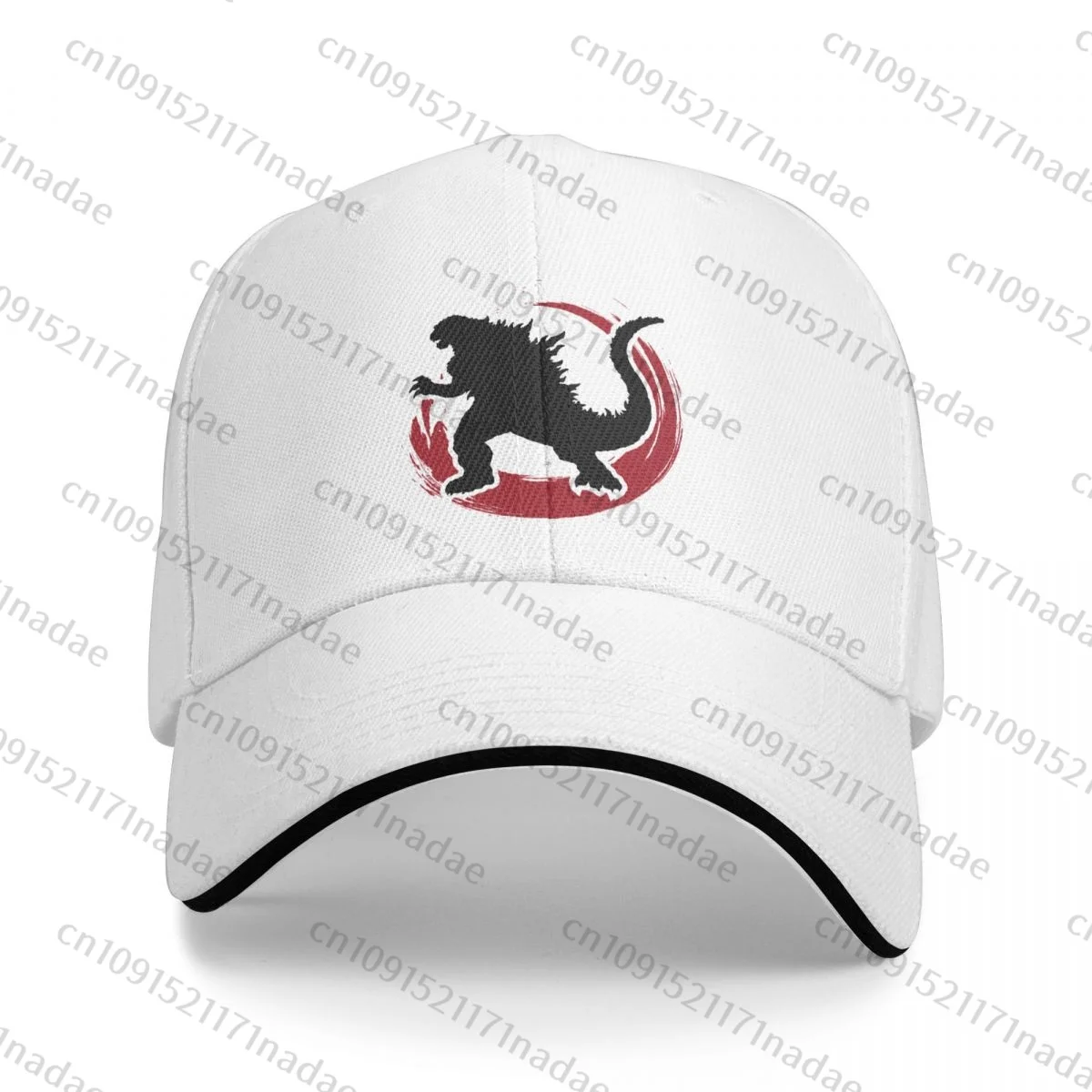 Godzillaed 7 Baseball Caps Hip Hop Sandwich Cap Men Women Adjustable Outdoor Sport Hats