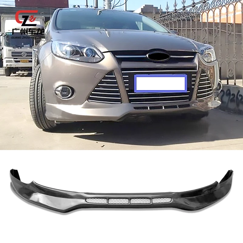 

For Ford Focus 2012-2014 Saden Hot Selling ABS Material Car Bumper Front Splitter Rear Lip Side Skirts Car Body Kits Assembly