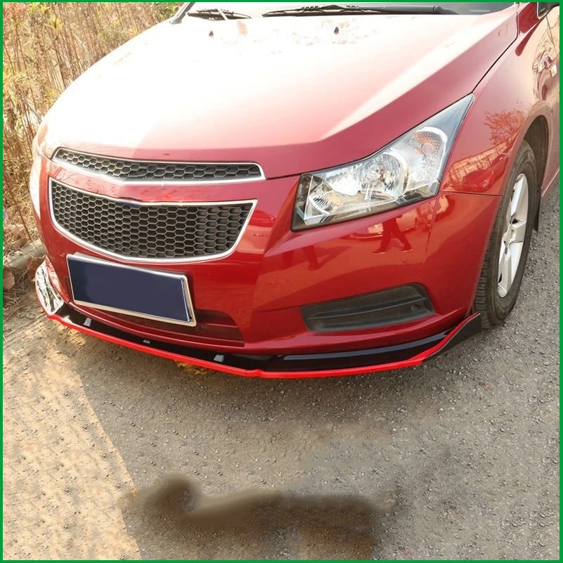 

Car Styling For Chevrolet Cruze 2009-2014 Front Bumper Lip Diffuser Protector Cover Trim Decorative Strips Auto Accessories