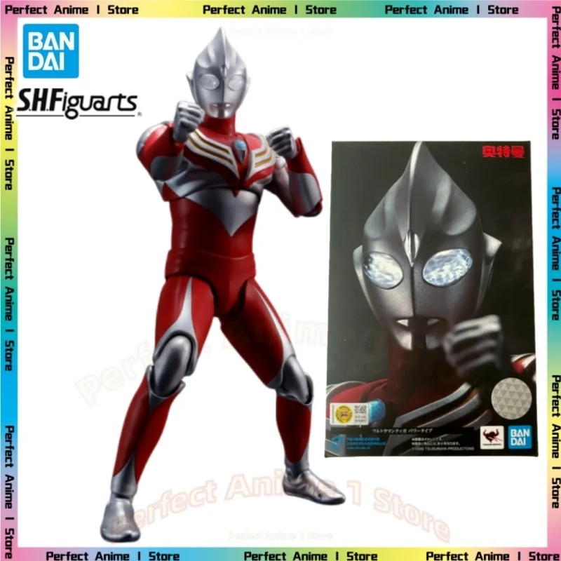 

In Stock Bandai SHF Real Bone Sculpture Ultraman Tiga Ultraman Tiga Powerful Form Power Type Movable Figure