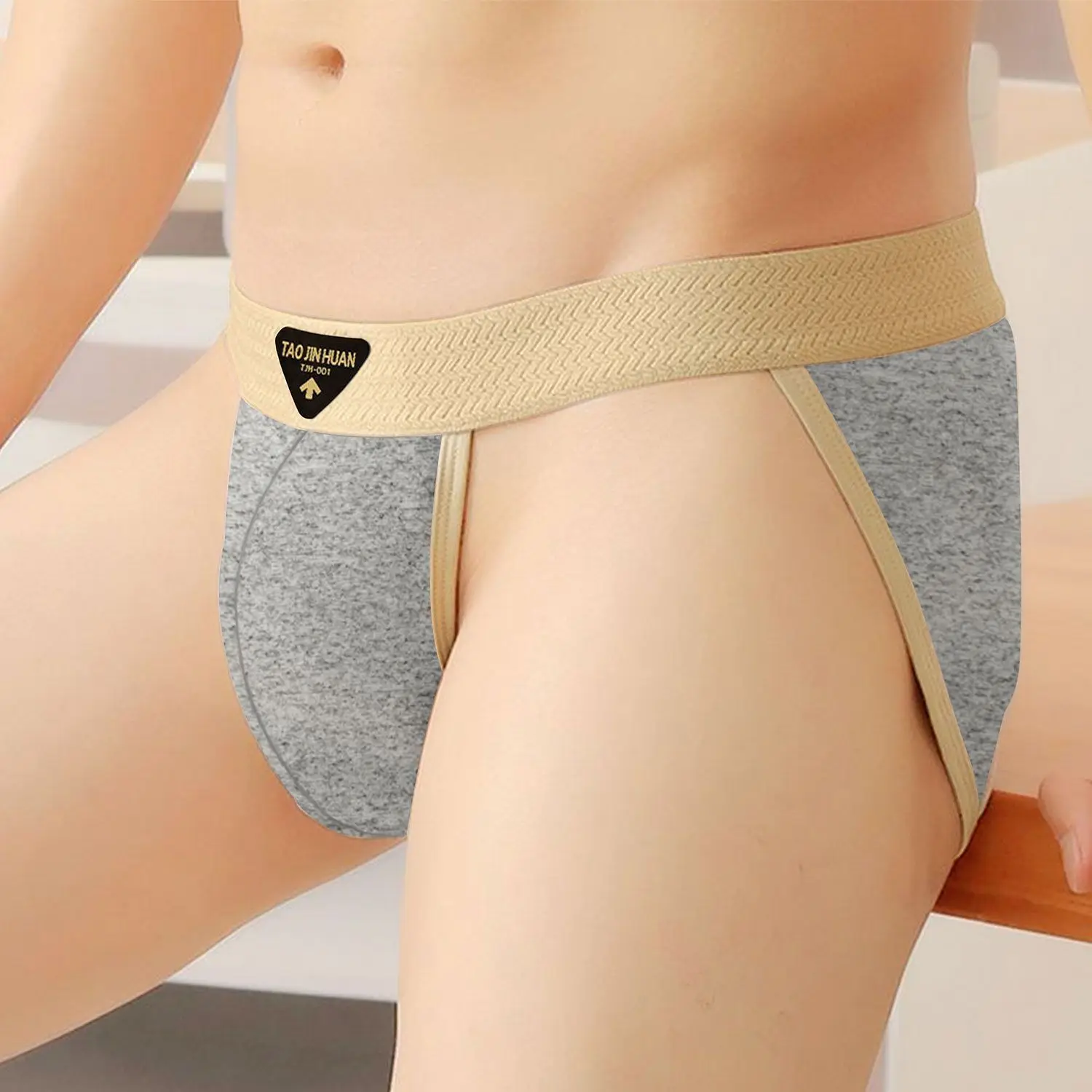 Sous-vêtements pour hommes Style européen et américain tendance de la mode 7A antibactérien doux confortable respirant sous-vêtements triangulaires