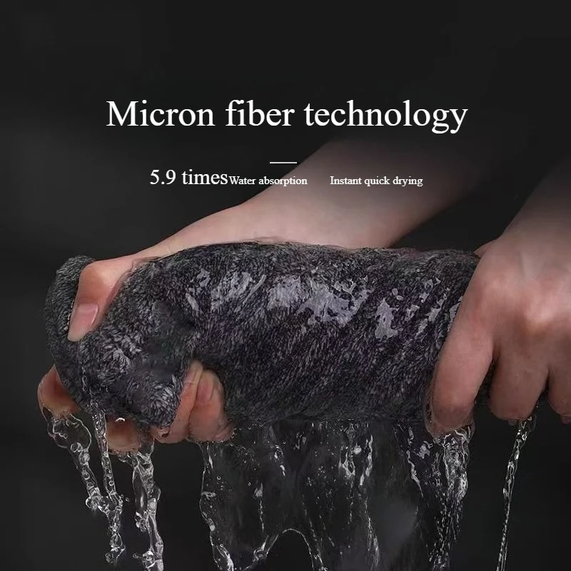 مجموعة مناشف مخططة من الخيزران سريعة الجفاف لتجربة الحمام الناعمة والامتصاص، مجموعة مناشف الحمام أو منشفة اليد #2