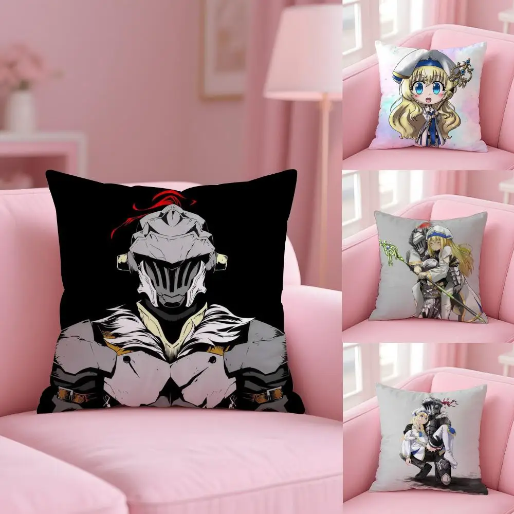 أنيمي G-Goblin S-القاتل غطاء الوسادة قصيرة أفخم الوجهين الطباعة المنزل آلة قابل للغسل في الشتاء الدافئ كيس وسادة #3
