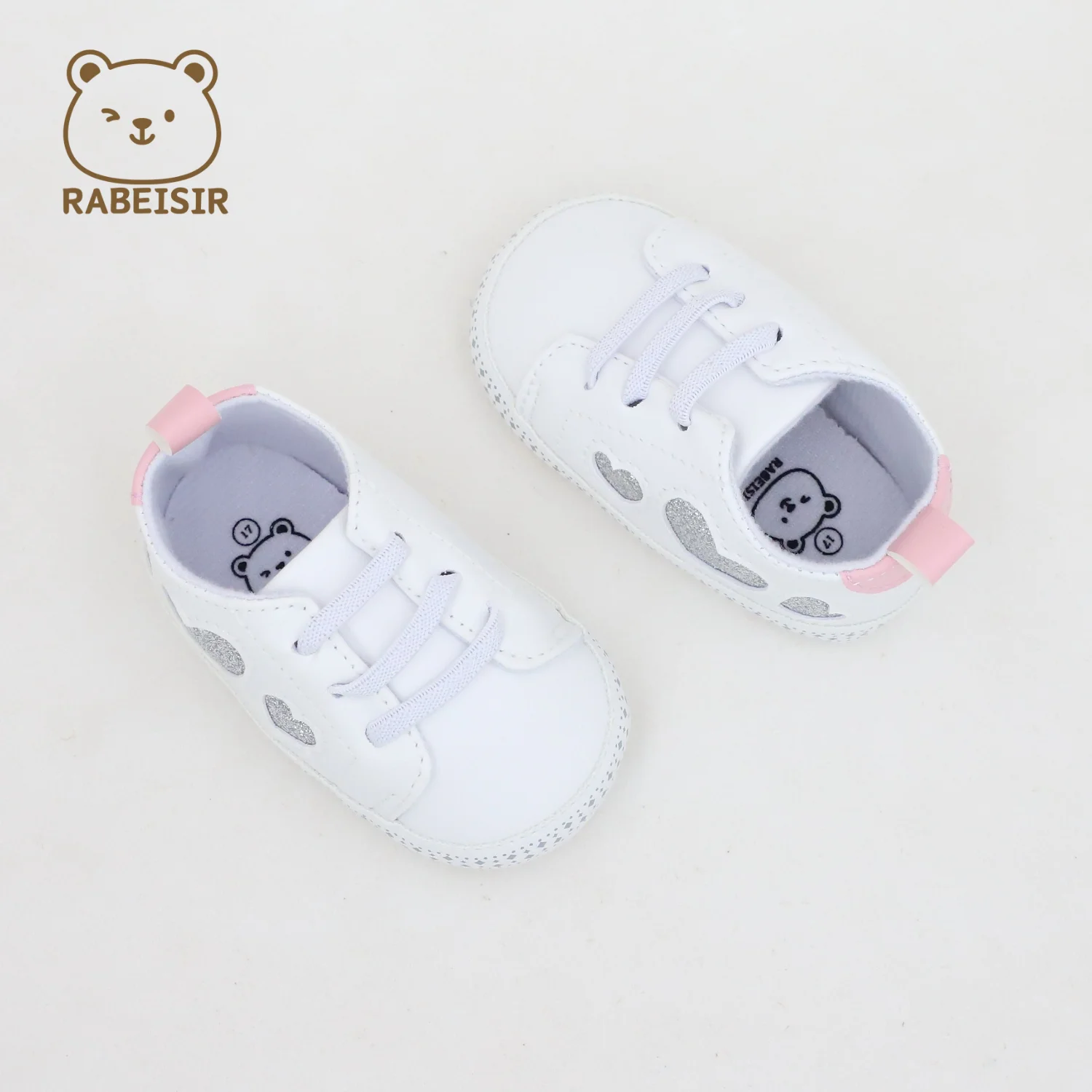 أحذية رياضية للأطفال للربيع والخريف أحذية ما قبل المشي 0-1.5 سنة للأولاد والبنات أحذية رياضية نعل ناعم مريح