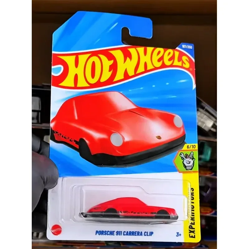 2025J Original Hot Wheels voiture Porsche 911 Ferrari SF90 benz Lamborghini moulé sous pression 1/64 alliage modèle véhicule jouets pour garçons présent
