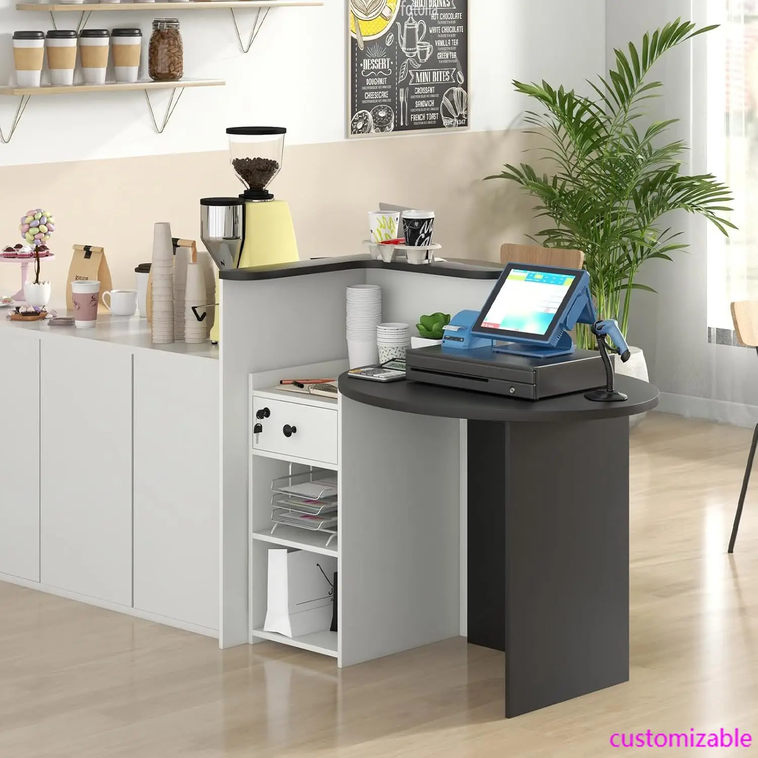 Reception Desk, 48’…