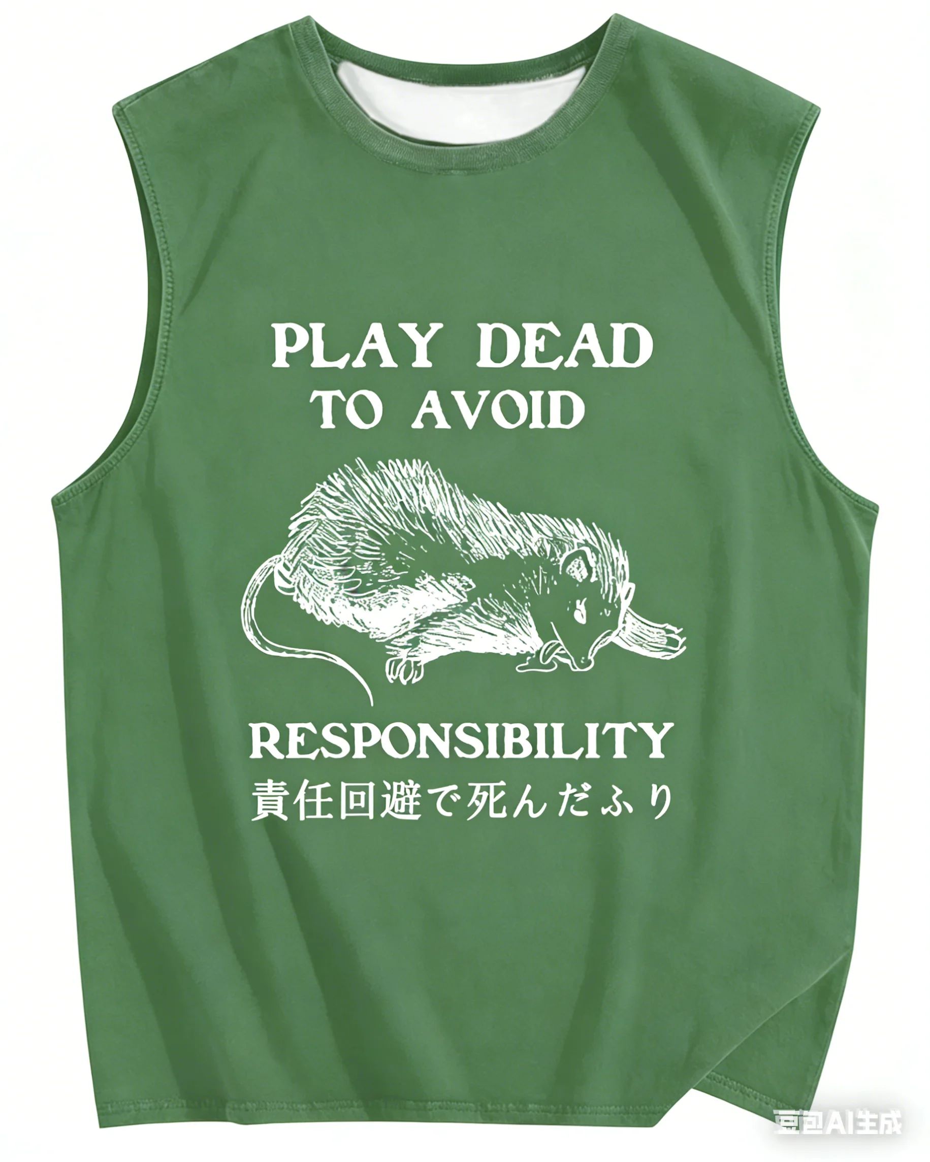 Adult and Children's Play-dead 3D Printed Vests, Suitable for Couples and Parent-child Sports and Casual Training Outfits