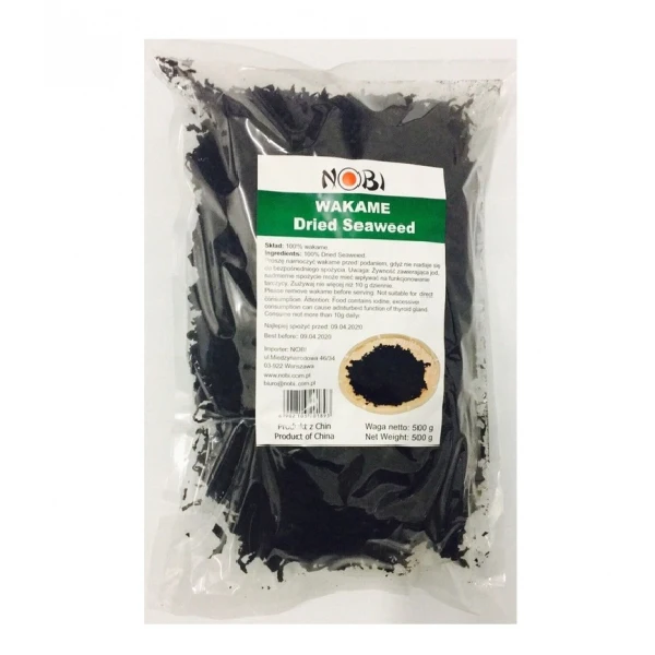 Algas secas Wakame 500g - Nobi